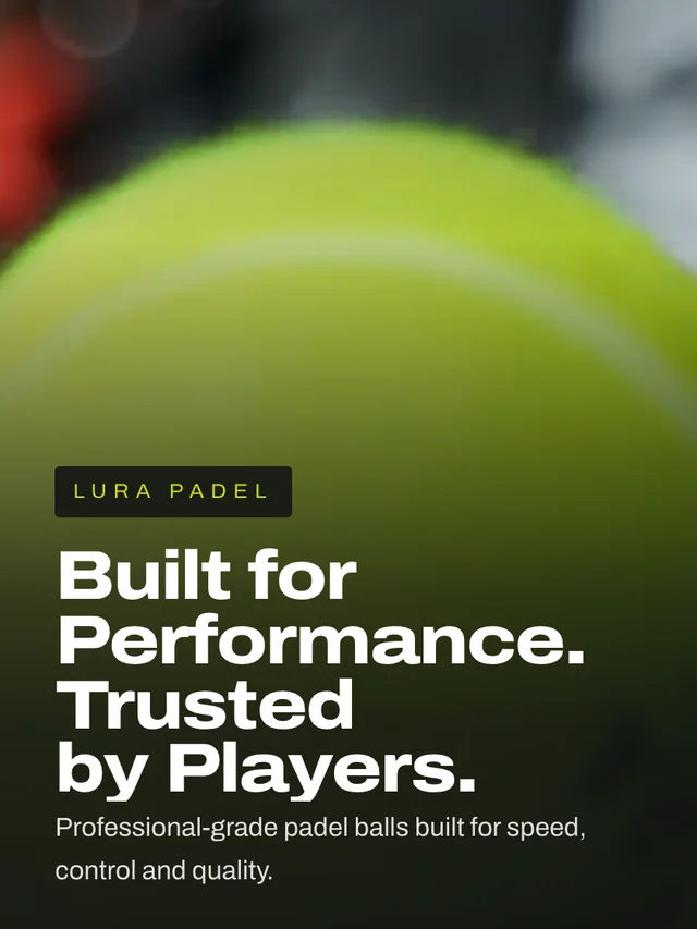 LURA Padel, reference build for sports brands